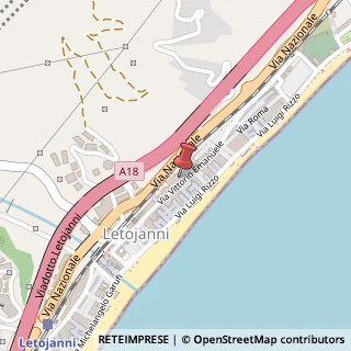 Mappa Corso Vittorio Emanuele,  221, 98037 Letojanni, Messina (Sicilia)