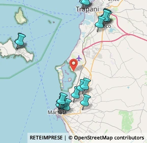 Mappa Isolato dei Moziesi, 91025 Marsala TP, Italia (11.245)