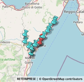Mappa Via dei Vespri, 98037 Letojanni ME, Italia (10.79167)