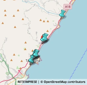 Mappa Via dei Vespri, 98037 Letojanni ME, Italia (3.35364)