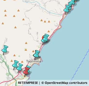 Mappa Via dei Vespri, 98037 Letojanni ME, Italia (6.48143)