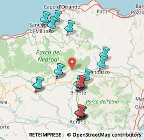 Mappa Via Guglielmo Marconi, 95030 Maniace CT, Italia (17.4515)