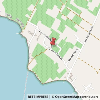 Mappa Via Torre Sances, 406, 91025 Marsala, Trapani (Sicilia)