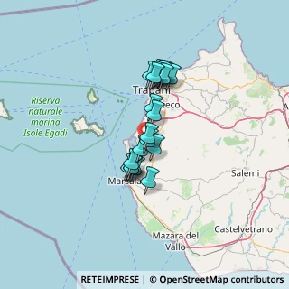 Mappa SP 1, 91025 Marsala TP, Italia (10.638)