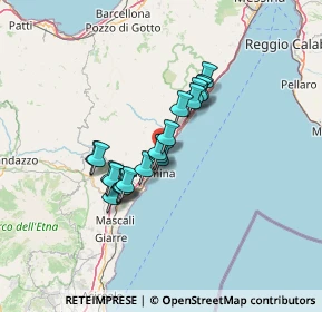 Mappa Viadotto Acqualiva, 98037 Letojanni ME, Italia (11.064)