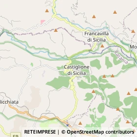 Mappa Castiglione di Sicilia