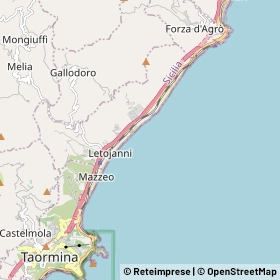 Mappa Letojanni