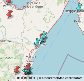 Mappa Via IV Novembre, 98037 Letojanni ME, Italia (25.65333)