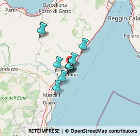 Mappa Via IV Novembre, 98037 Letojanni ME, Italia (8.93727)