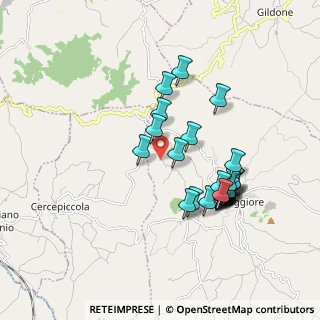 Mappa Via Galardi, 86012 Cercemaggiore CB, Italia (1.84444)