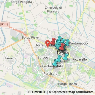Mappa Via Ticino, 04100 Latina LT, Italia (1.34333)