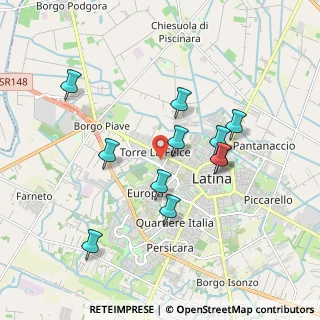 Mappa Via Ticino, 04100 Latina LT, Italia (1.82636)