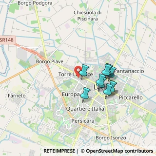 Mappa Via Ticino, 04100 Latina LT, Italia (1.57727)