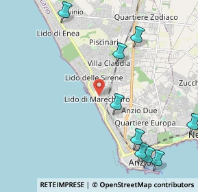 Mappa Via Stella, 00042 Anzio RM, Italia (3.34)