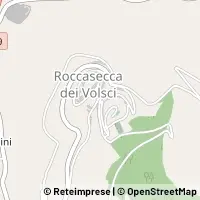 Map Roccasecca dei Volsci