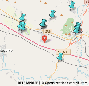 Mappa SP 276, 03030 Piedimonte San Germano FR, Italia (4.94071)