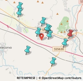 Mappa SP 276, 03030 Piedimonte San Germano FR, Italia (3.85727)