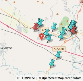 Mappa SP 276, 03030 Piedimonte San Germano FR, Italia (4.6115)