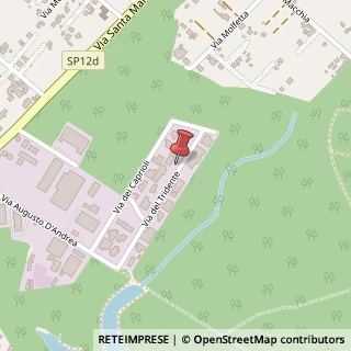 Mappa Via del Tridente, 18, 00048 Nettuno, Roma (Lazio)
