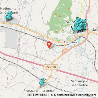 Mappa Via Solfegna Cantoni s.n.c., 03043 Cassino FR, Italia (3.53)