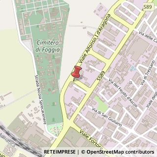 Mappa Via Nicola De Dominicis, N° 16, 71121 San Severo, Foggia (Puglia)