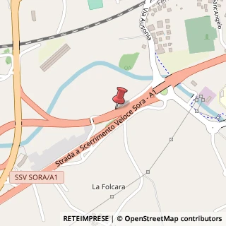 Mappa Strada Ausonia Vecchia, 03043 Cassino, Frosinone (Lazio)