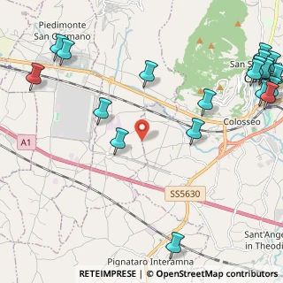 Mappa Strada Cerro, 03043 Cassino FR, Italia (3.483)
