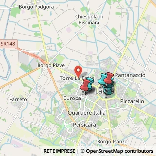 Mappa Via Taro, 04100 Latina LT, Italia (1.50231)