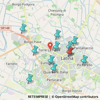 Mappa Via Taro, 04100 Latina LT, Italia (2.01)