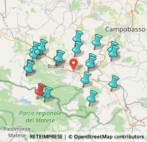 Mappa Strada Statale 17 KM-211, 86020 San Polo Matese CB, Italia (7.3975)