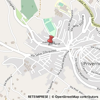 Mappa Via Torretta Rocchigiana, 42, 04015 Priverno, Latina (Lazio)