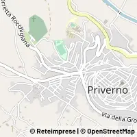 Mapa Priverno