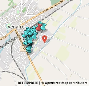 Mappa Via Curtatone, 86079 Venafro IS, Italia (0.3915)