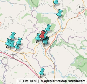 Mappa Via Curtatone, 86079 Venafro IS, Italia (6.3755)
