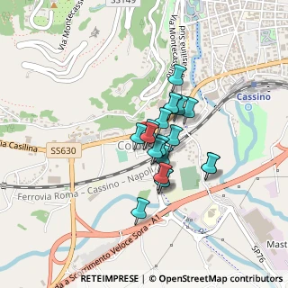 Mappa Via Monte Cavallo, 03043 Cassino FR, Italia (0.299)