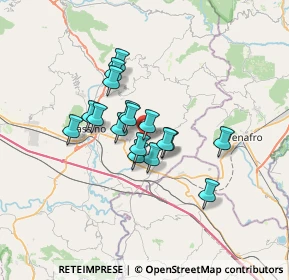 Mappa Via Mulini, 03044 Cervaro FR, Italia (5.13765)
