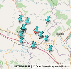 Mappa Via Mulini, 03044 Cervaro FR, Italia (6.09)