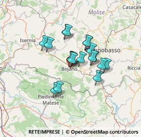 Mappa 86021, 86021 Bojano CB, Italia (10.0135)