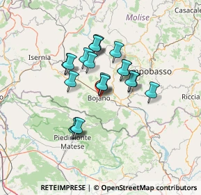 Mappa 86021, 86021 Bojano CB, Italia (10.672)