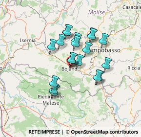 Mappa 86021, 86021 Bojano CB, Italia (10.918)