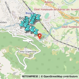 Mappa 86021, 86021 Bojano CB, Italia (0.493)