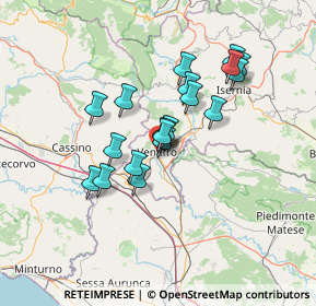 Mappa 86079 Venafro IS, Italia (11.69684)