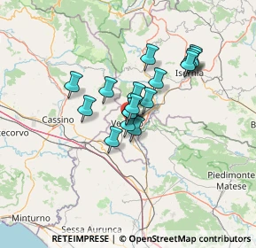 Mappa 86079 Venafro IS, Italia (9.84294)