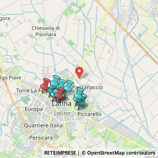 Mappa Via Pallade, 04100 Latina LT, Italia (1.7875)