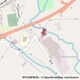 Mappa Via Contrada Cesarola, 28, 03043 Cassino, Frosinone (Lazio)