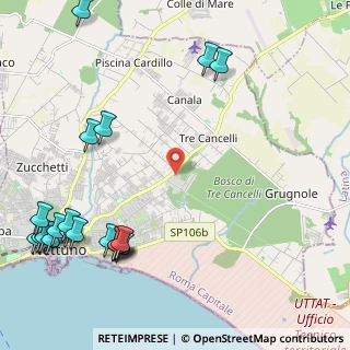 Mappa Località Cerreto Regina Margherita, 00048 Nettuno RM, Italia (3.2875)
