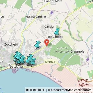 Mappa Località Cerreto Regina Margherita, 00048 Nettuno RM, Italia (2.938)