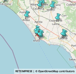 Mappa Via del Canneto, 00042 Anzio RM, Italia (17.57417)