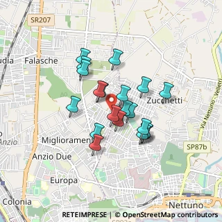 Mappa Via del Canneto, 00042 Anzio RM, Italia (0.708)