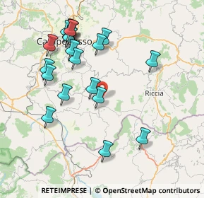 Mappa Contrada S. Vito, 86012 Cercemaggiore CB, Italia (8.721)